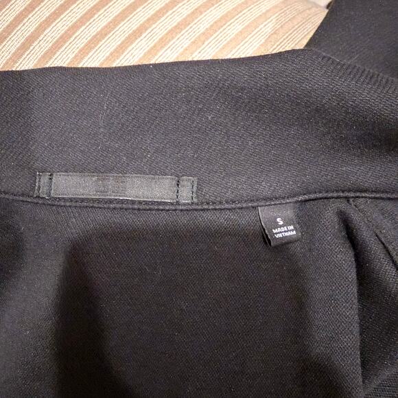 Uniqlo Jersey Relaxed Jacket in Black - Picture 5 of 8